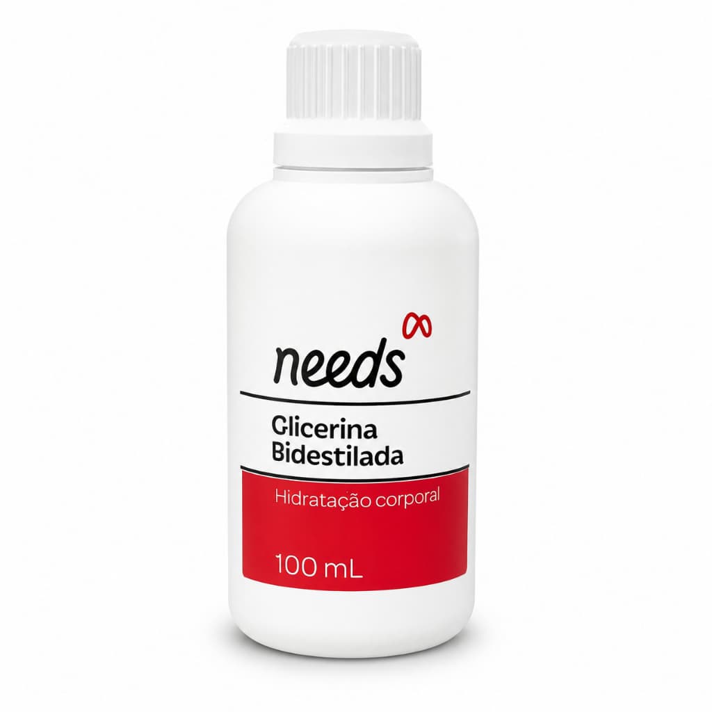 Glicerina Bidestilada Needs 100ml Umectante e Hidratante