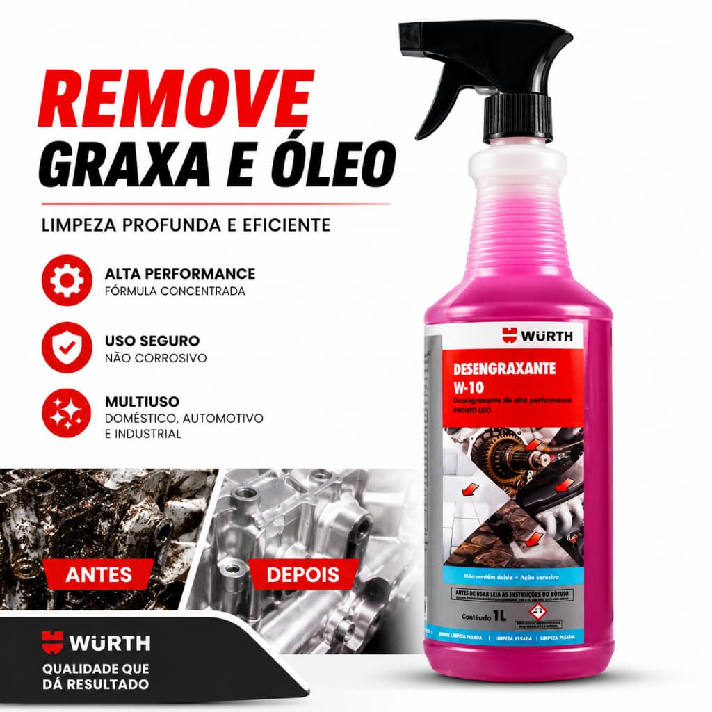Desengraxante Original Removedor Multiuso Uso Domestico, Automoveis, Industrial e Geral
