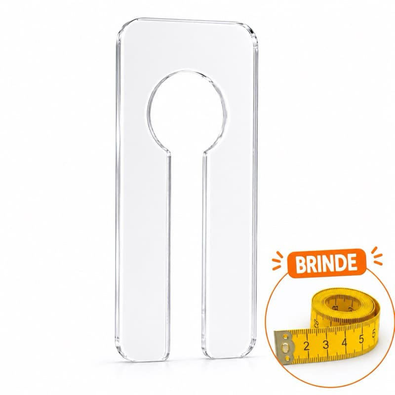 Organizador de Cabides - Kit 40 Unid - Araras Lojas closet - divisória de Cabides Em Acrílico
