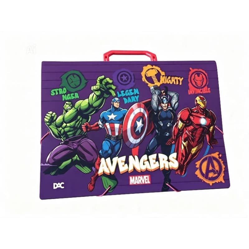 Pasta Maleta com Elástico Avengers – DAC
