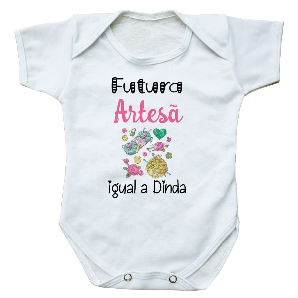 body bebe roupinha futura artesã igual a dinda presente a dinda presente profissão bore bori