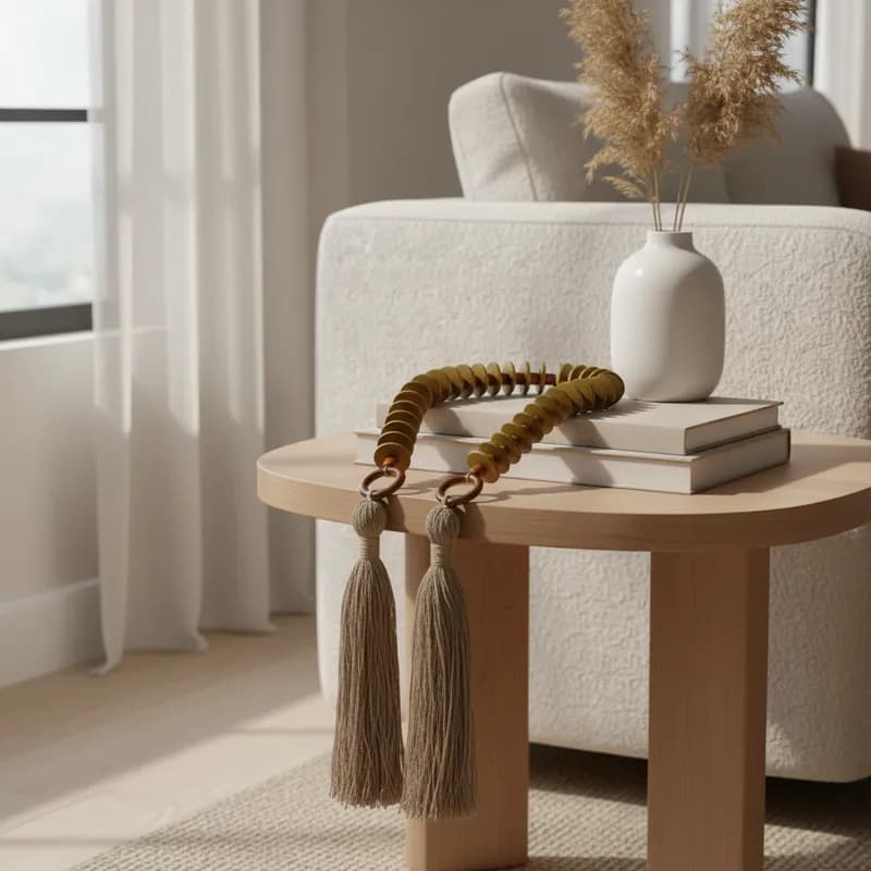 Colar De Mesa Boho Elegance Com Tassel