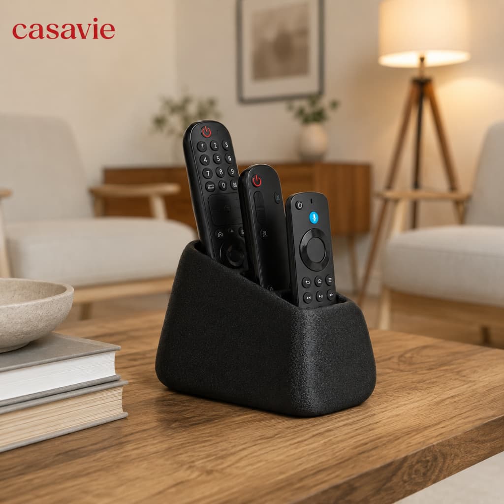 Porta Controle Organizador Mesa Inclinado