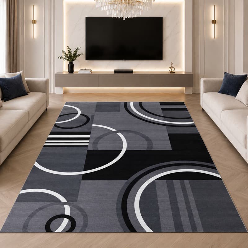 Tapete Sala 200x2,40 Belga Antialérgico Estampado Promoção