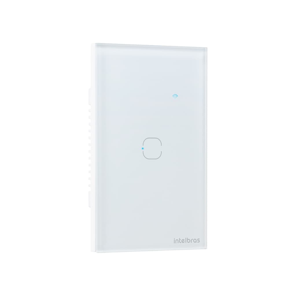 Interruptor Inteligente Intelbras 1 Botão Touch Eiz 1001 Branco