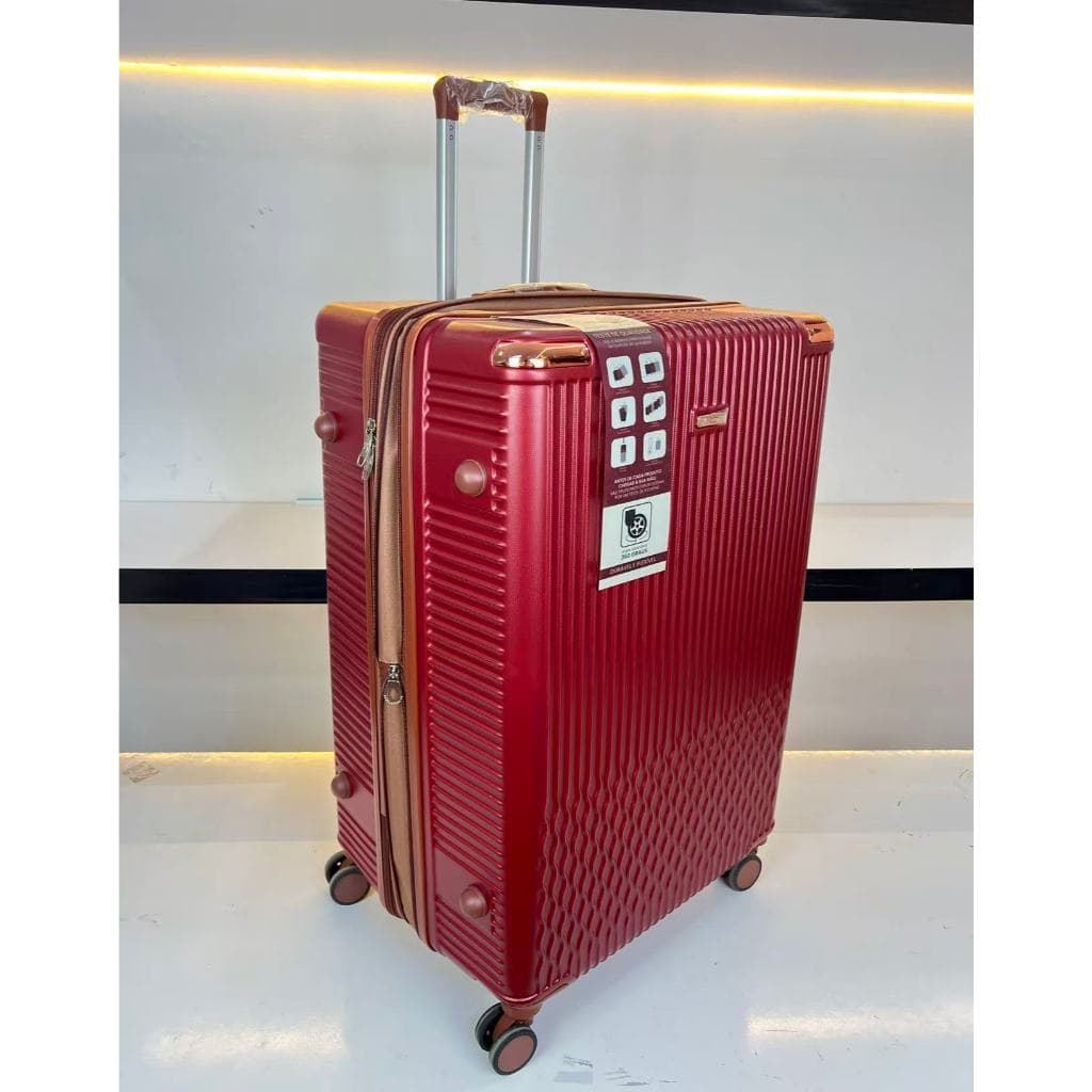 Mala GRANDE EXPANSIVEL Ziper Duplo De Viagem para Despachar Rodinhas 360 Materia POLIPROPILENO!!!