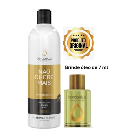 Borabella Tratamento Não Chore Mais Passo 2 - 350ml + óleo 7 ml