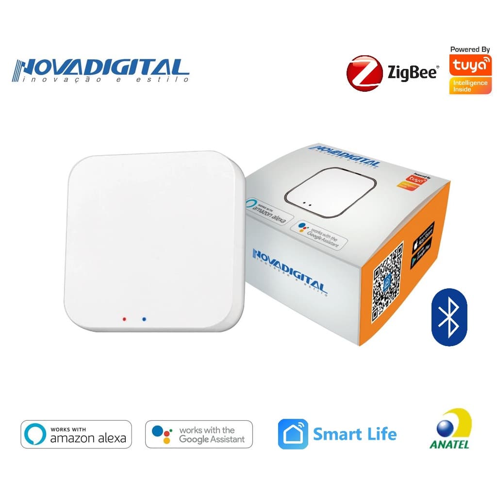 Hub Bridge Zigbee 3.0 Bluetooth BLE Mesh Wifi Google Assistant Alexa Tuya Smartlife