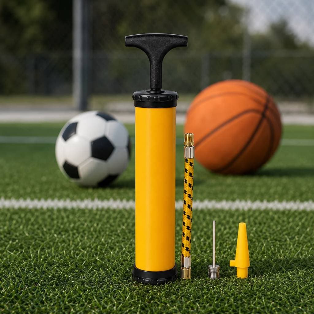 Bomba De Ar Inflador Compacto Portatil 24cm Uso Rapido Facil Manuseio
