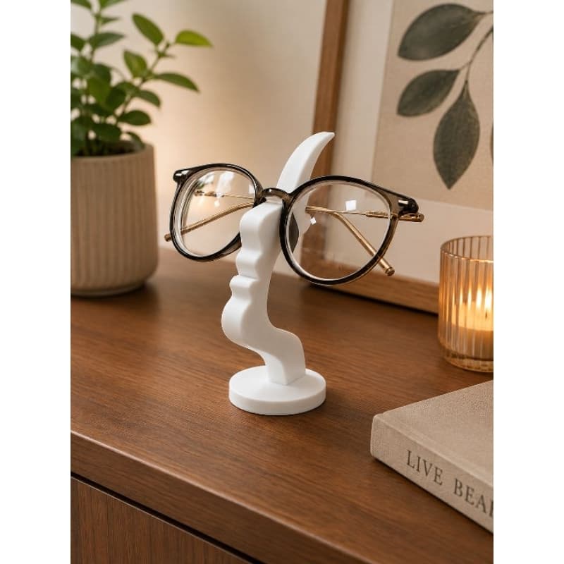SUPORTE ORGANIZADOR DE ÓCULOS DECORATIVO | PORTA ÓCULOS MODERNO EM IMPRESSÃO 3D | DESIGN ARTÍSTICO PARA MESA