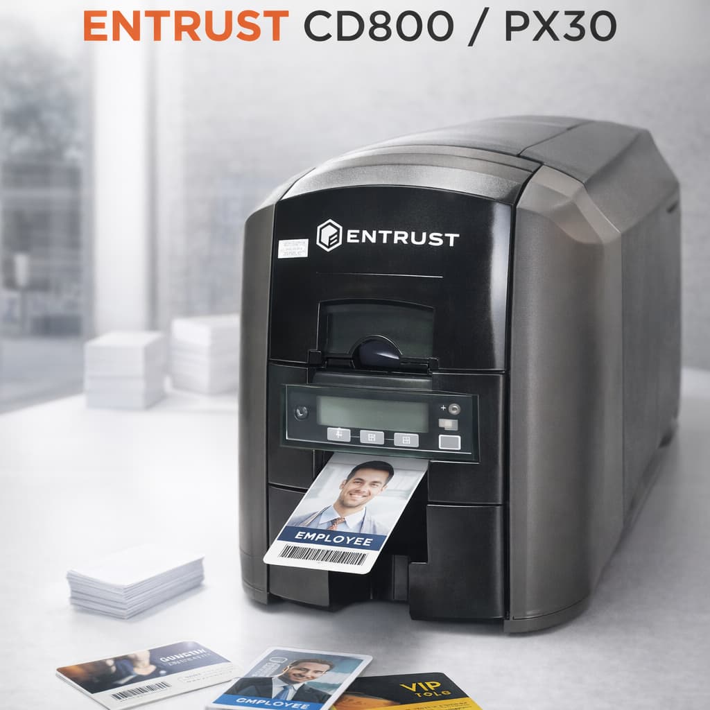 IMPRESSORA DE CARTÕES ENTRUST CD800 / PX30