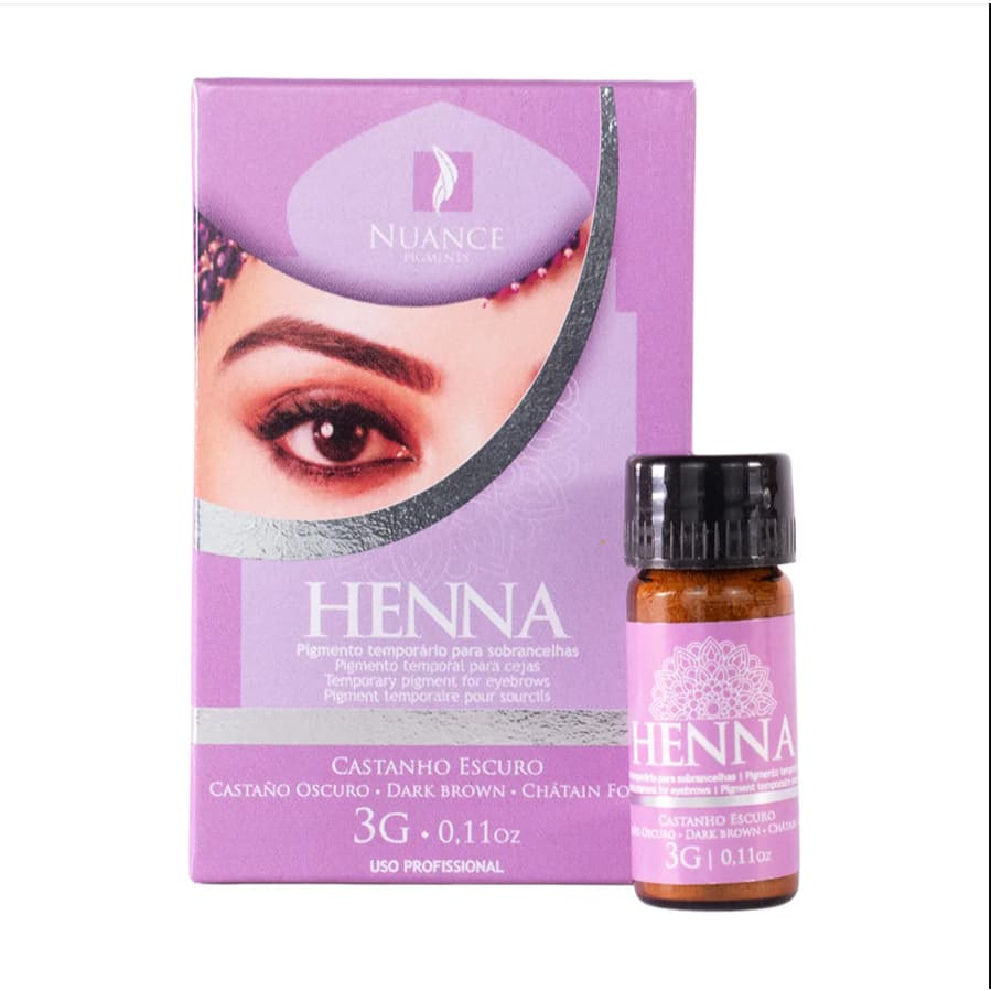 Henna para Sobrancelhas Nuance - 3g val:01/2029