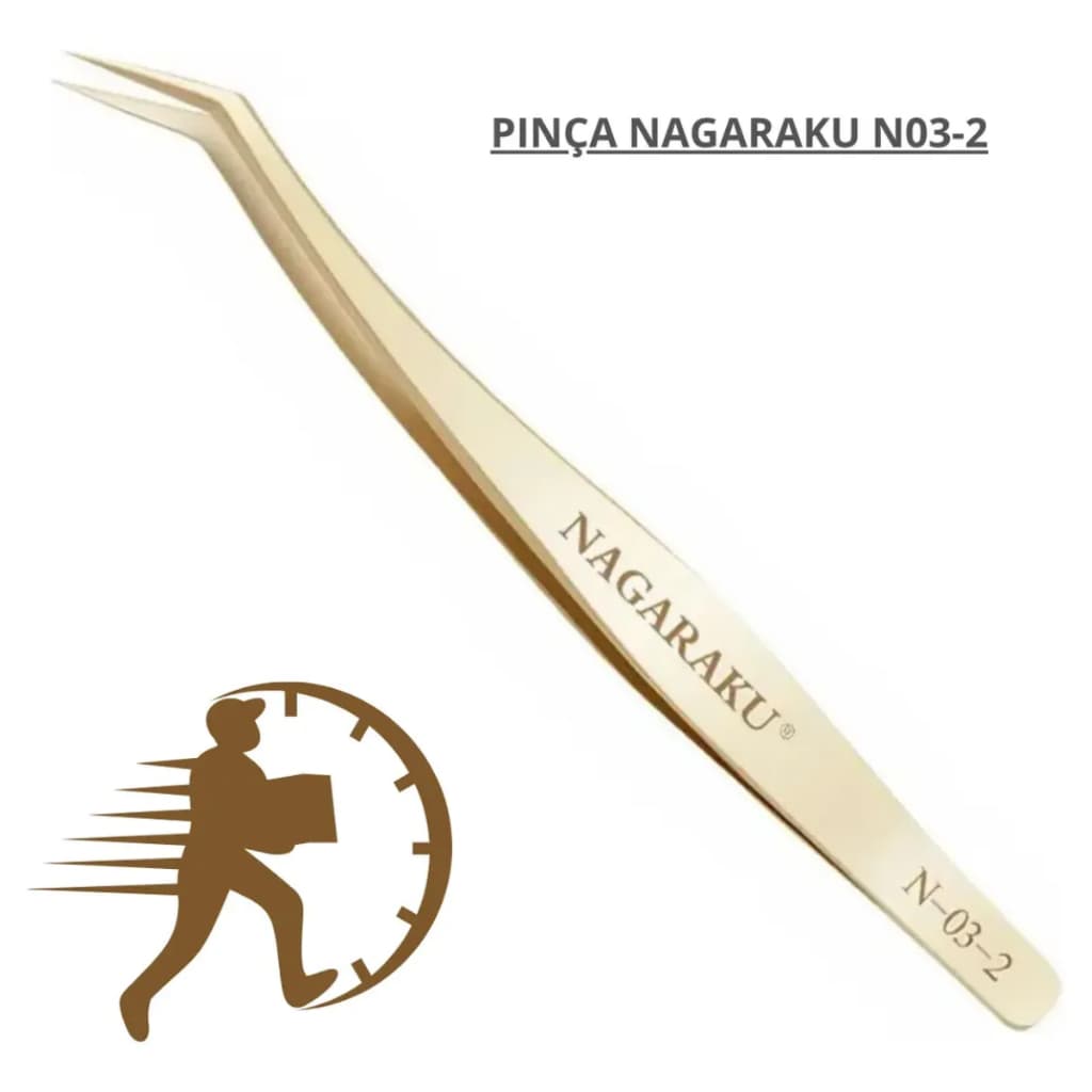 Pinça Nagaraku Volume Russo Extensão Cílios Fio N03-2