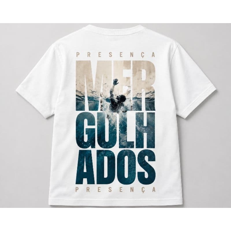 Camiseta Casual Estilosa 100% algodão