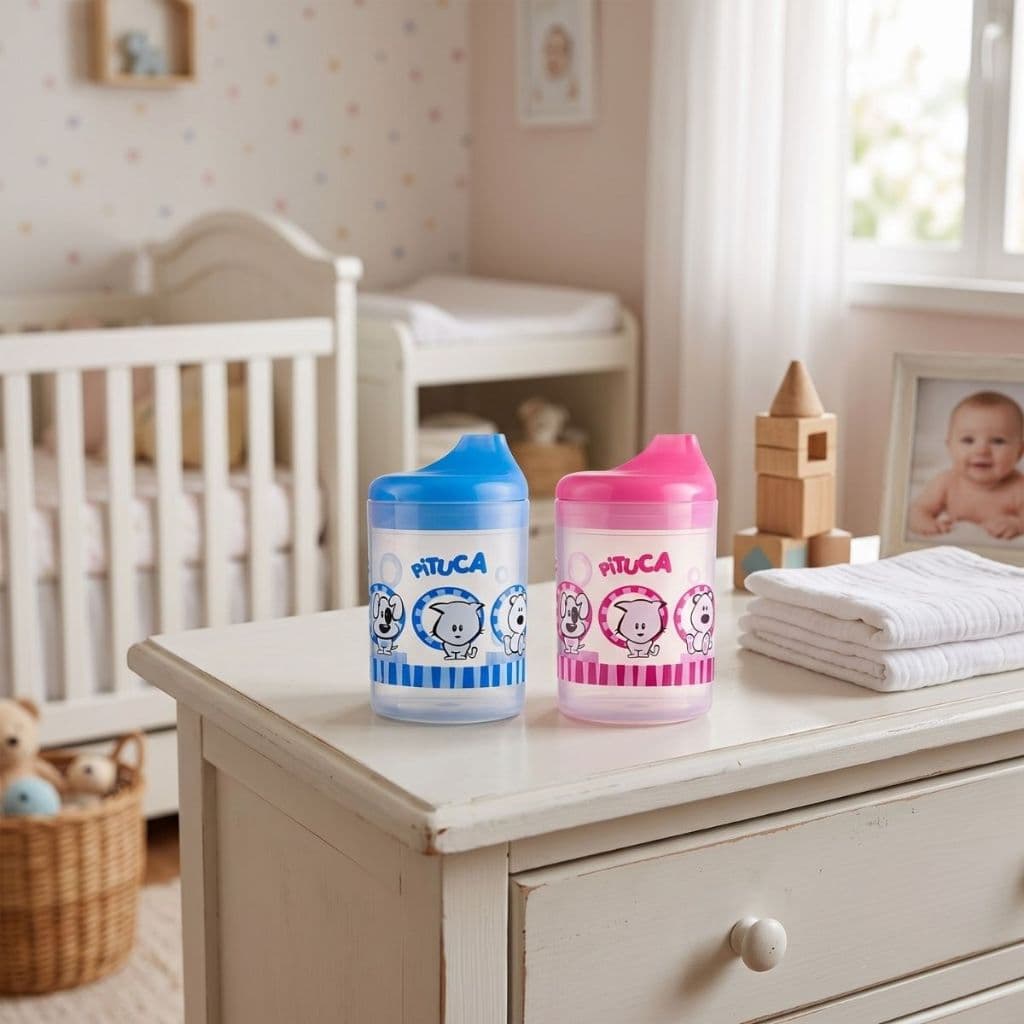 Copo Infantil de Transição Bebê Treinamento Inquebrável Pituca 150ml