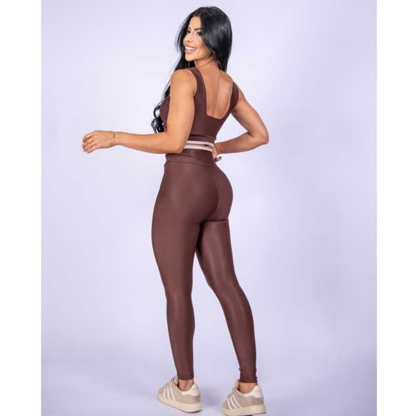 Conjunto Fitness Feminino, Conjunto Academia, Legging Cintura Alta, Top Academia, Roupa Fitness