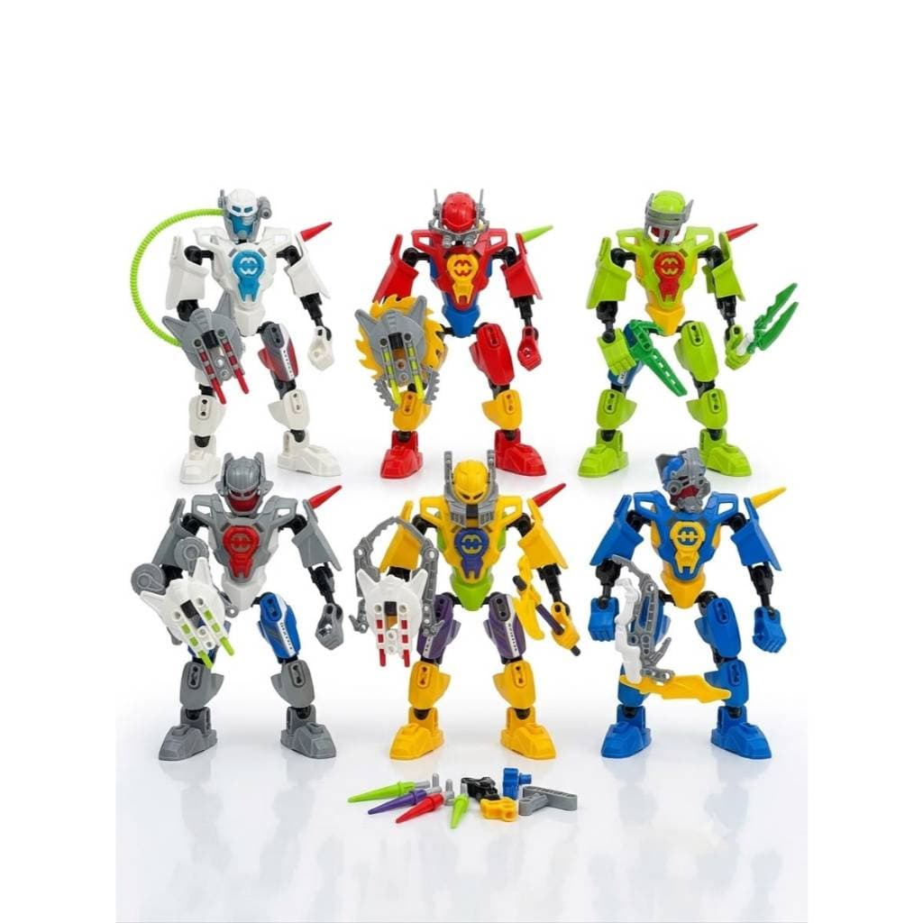 Boneco Robô Transformers Heróis da Terra Guerreiro de Batalha Articulado de Brinquedo