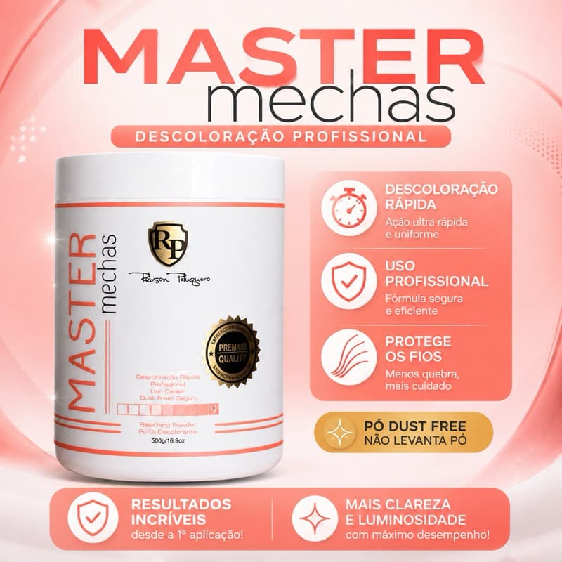 Pó Descolorante Master Mechas Robson Peluquero