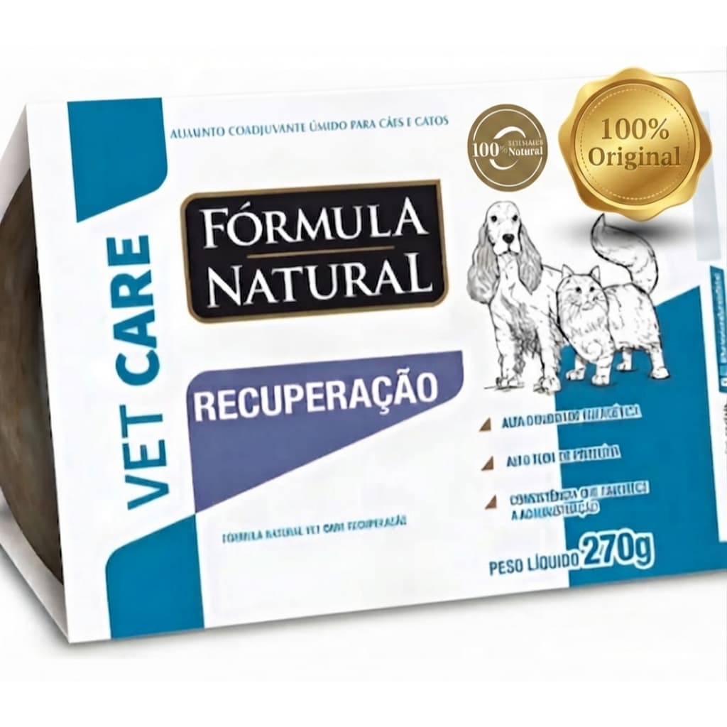 Ração Úmida Fórmula Natural Vet Care Recuperação Cães e Gatos 270g