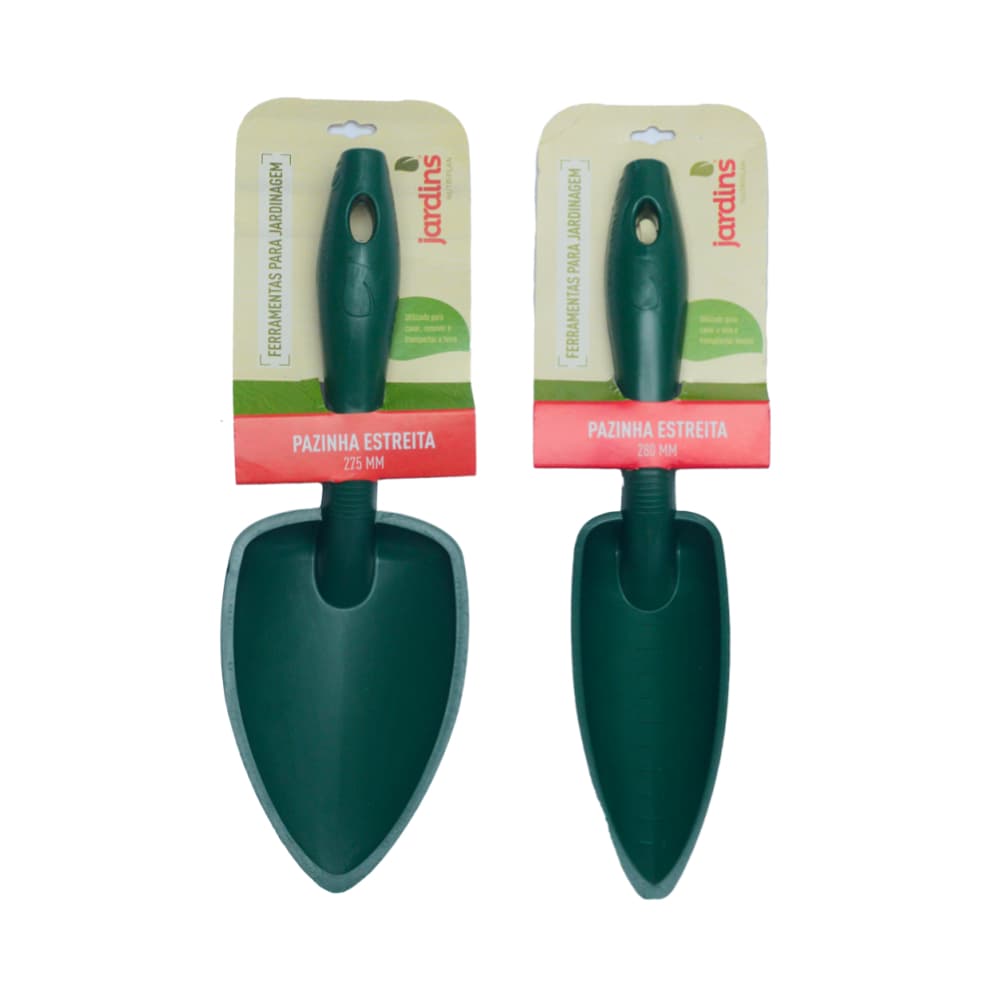 Pá Larga + Pá Estreita De Plástico Nutriplan Kit Jardim