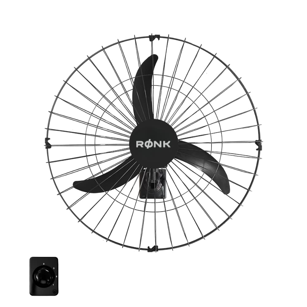 Ventilador 60Cm Oscilante De Parede Bivolt