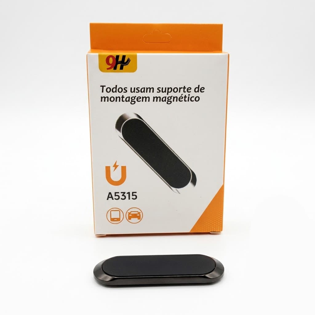 Suporte Celular Magnético Carro Imã Neodímio Potente Universal Automotivo Painel Saída de Ar Premium