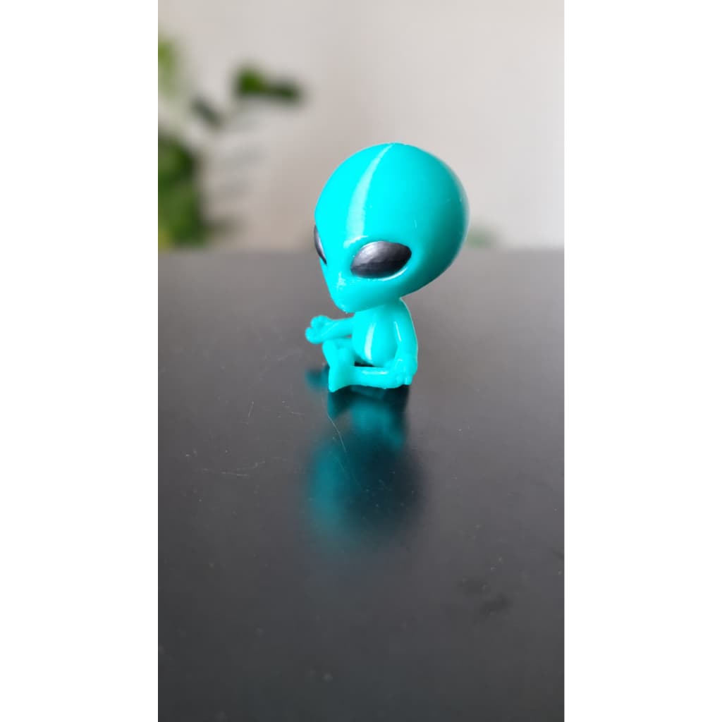 Boneco Alienígena Et Miniatura Decorativa