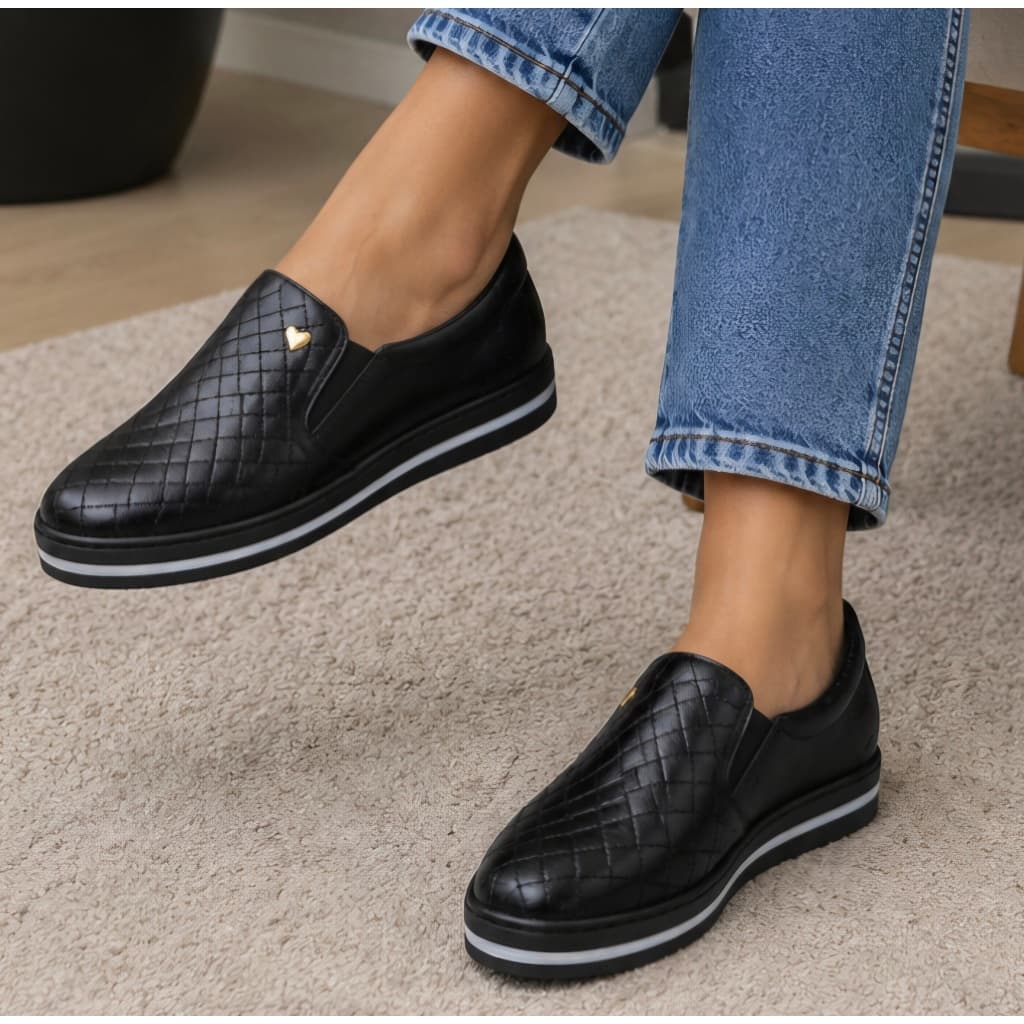 Tênis Feminino Metalassê Moda Verâo JaquesCouto Shoes