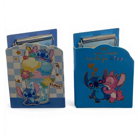 Bloquinho de Anotação Stitch - Prancheta Com Bloquinho - Mini Prancheta