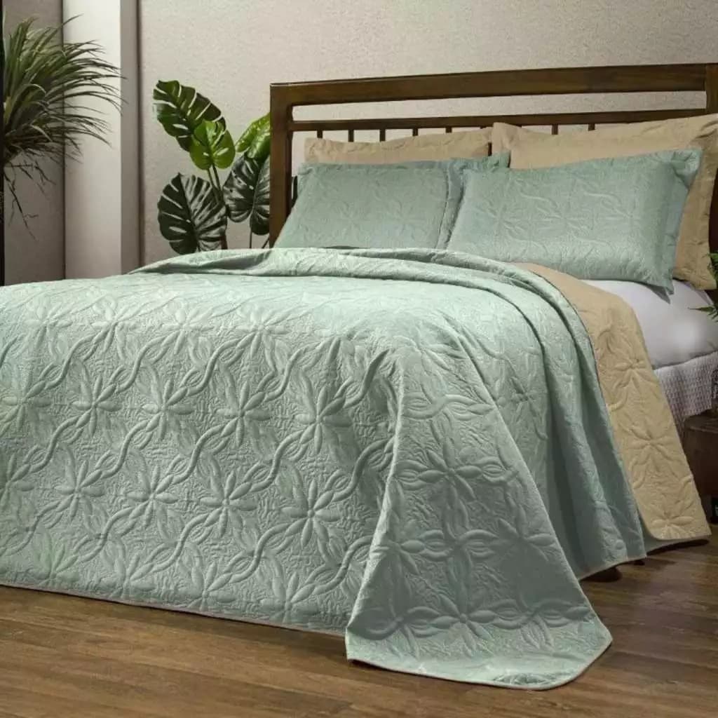 Cobre Leito colcha Queen Size/Casal Padrão/Solteiro Todo Matelado Toque Macio/NAO ACOMPANHA FRONHAS