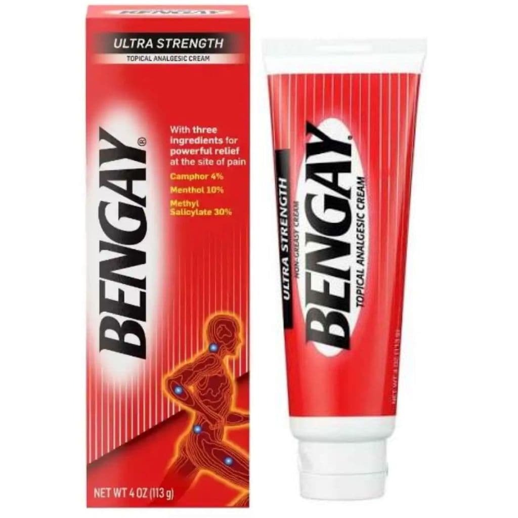 Creme Analgésico Bengay Ultra Strength para Dores nas Articulações e Músculos