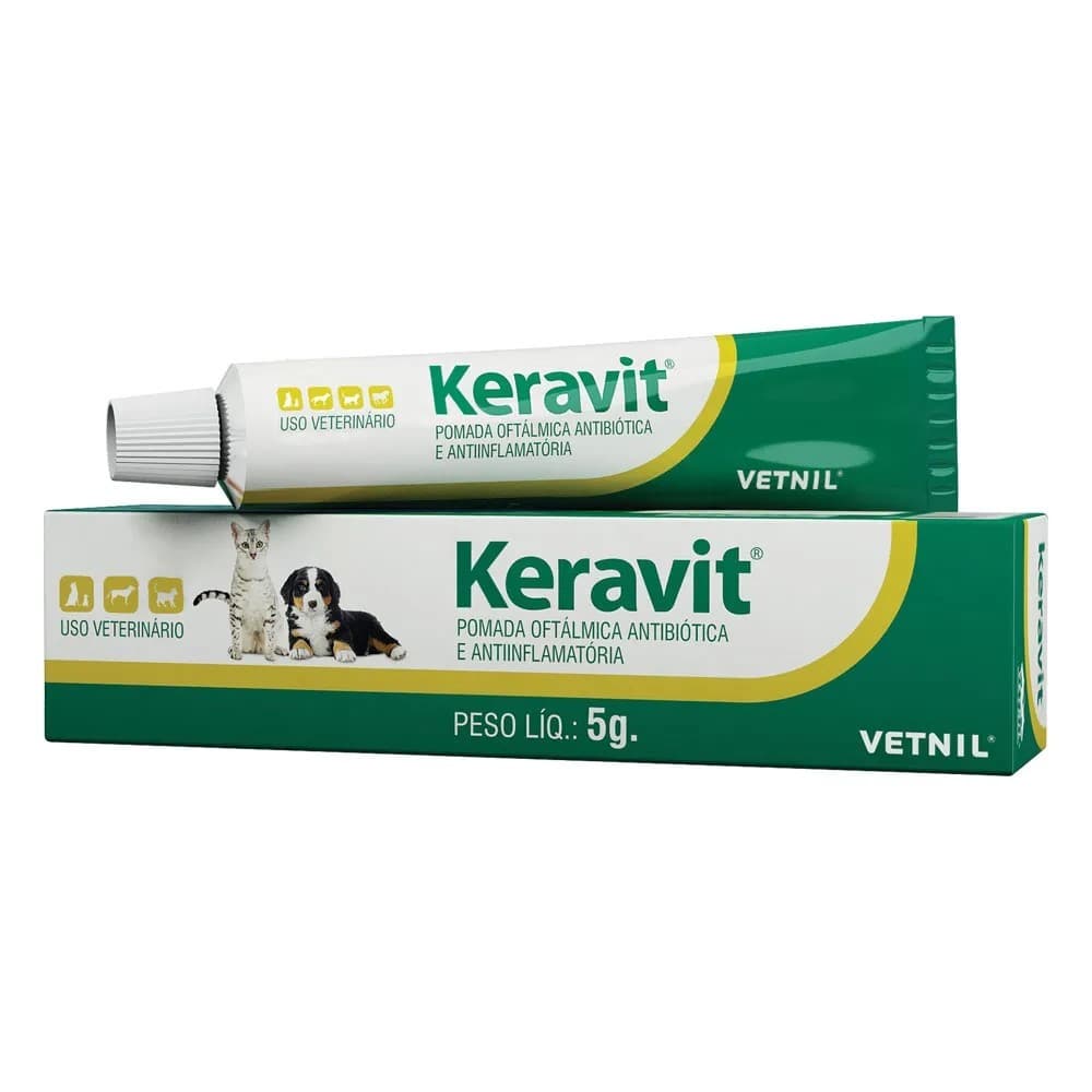 Keravit Pomada Caes/gatos 5g