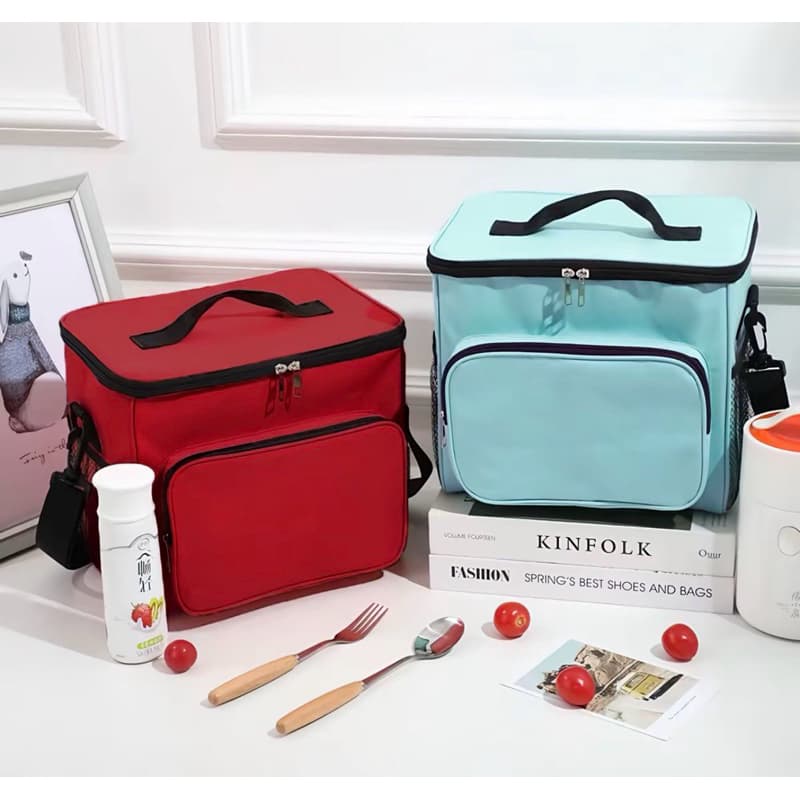 Bolsa Térmica Grande Portatil Marmita Viagem Com Alça