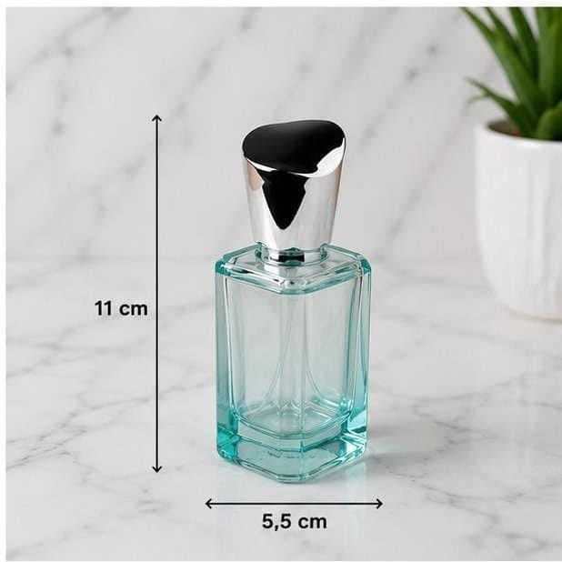 Vidro 30ml Azul para Perfume com Válvula Spray Modelo R.Wc41