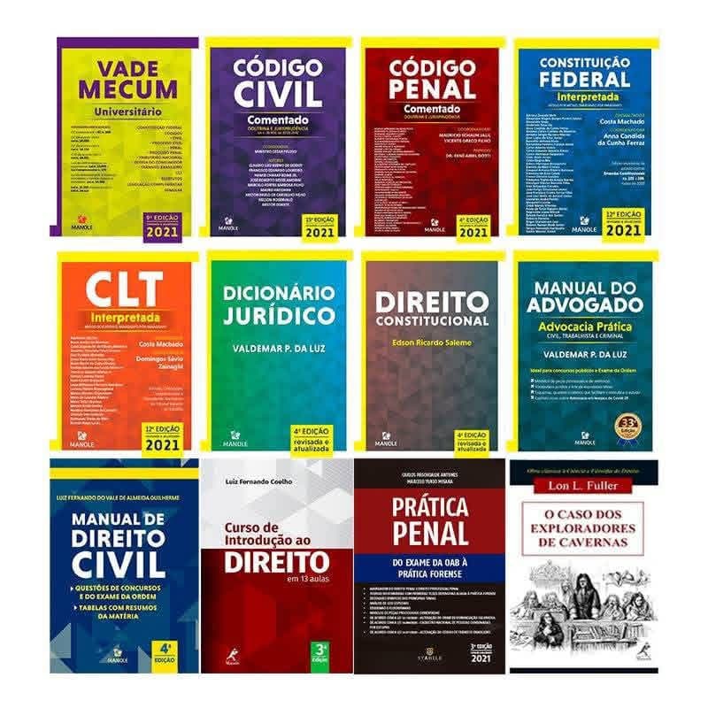 kit livros de direito mundial