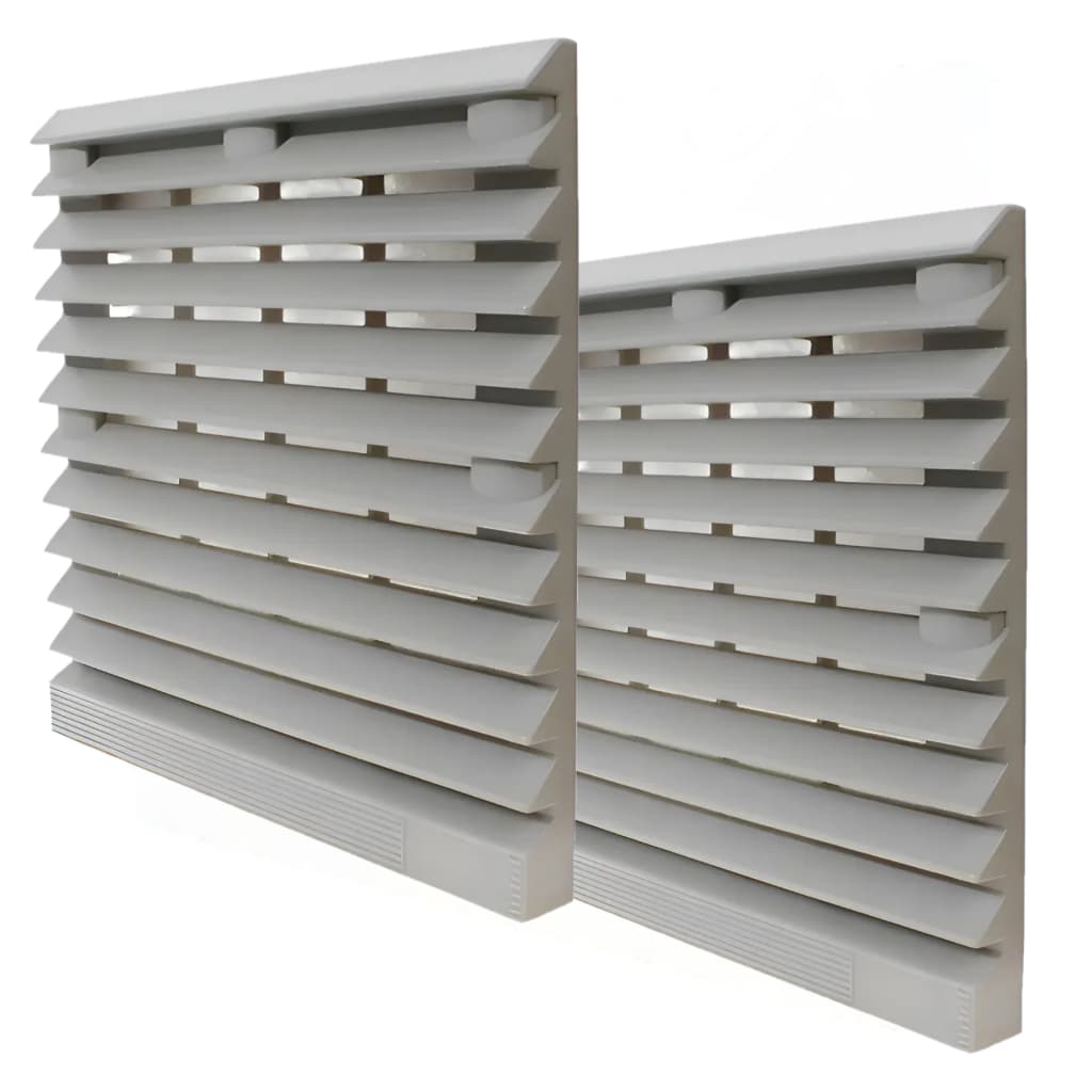 2pcs Grade Plástica Com Filtro Para Ventilador Cooler 120x120mm
