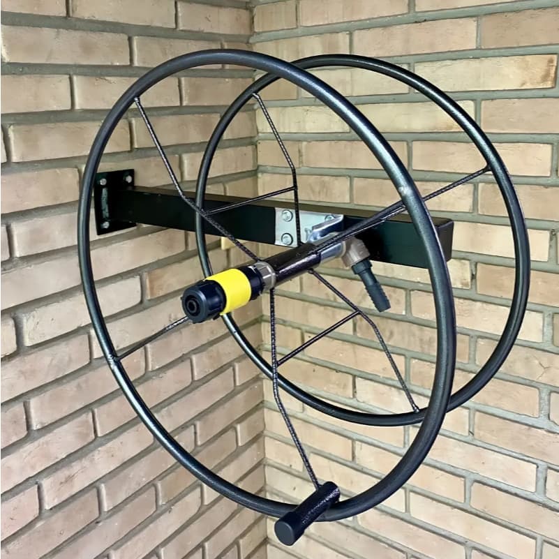 ENROLADOR MANGUEIRA SUPORTE JARDIM 30M