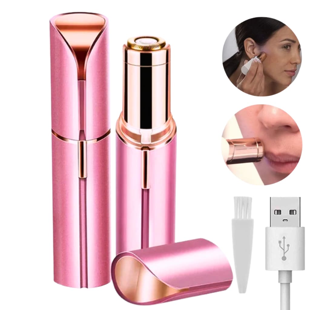 Depilador de Pelos Facial Elétrico Recarregável LMF1112