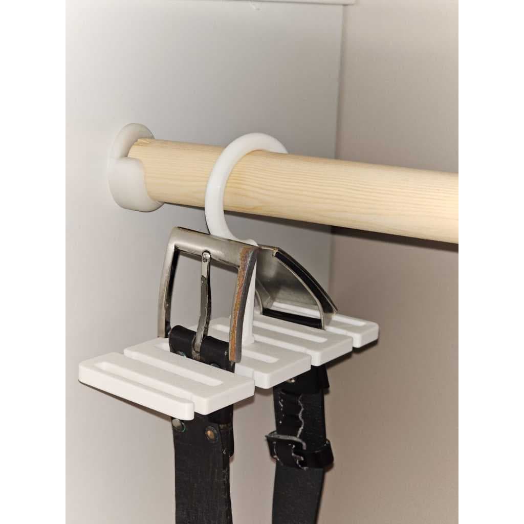 Cabide Organizador de Cintos para Guarda-Roupa
