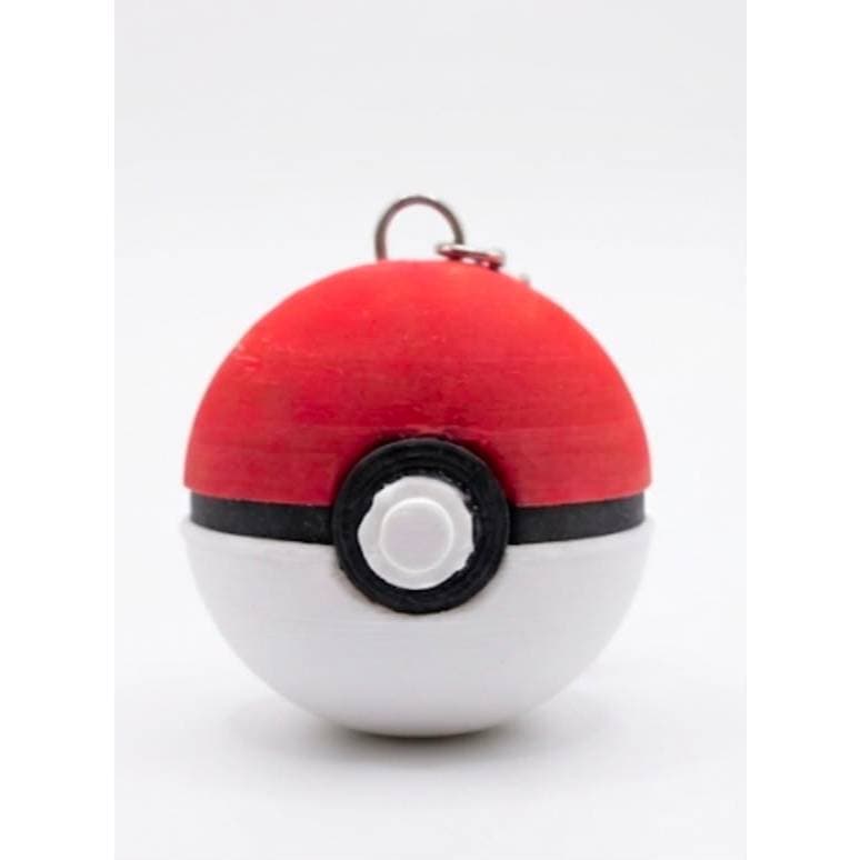 Chaveiro de desenho animado poquebola Acessório Perfeito para Mochilas e Chaves, Ótimo Presente Geek Gamer