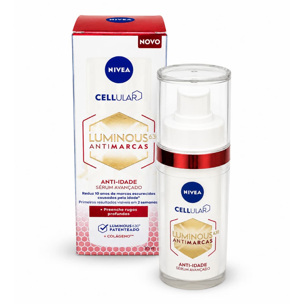 NIVEA Sérum Facial Cellular Luminous 630® ANTIMARCAS Anti-idade 30ml