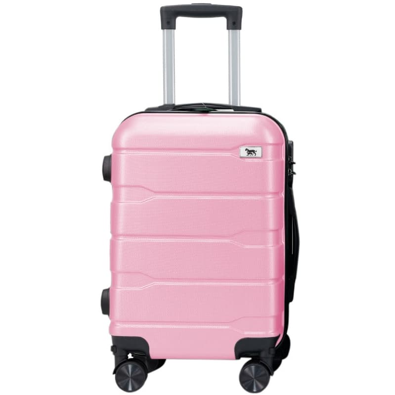 Mala de Bordo Padrão ANAC 10kg Mala Viagem Pequena 18 Polegadas ABS Rodinhas 360 Removíveis Cadeado Resistente M1-M6