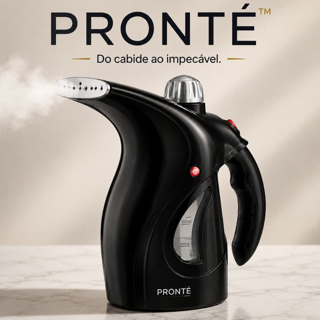 Passadeira a Vapor Portátil PRONTÉ™ 127V Vaporizador de Roupas Desamassador