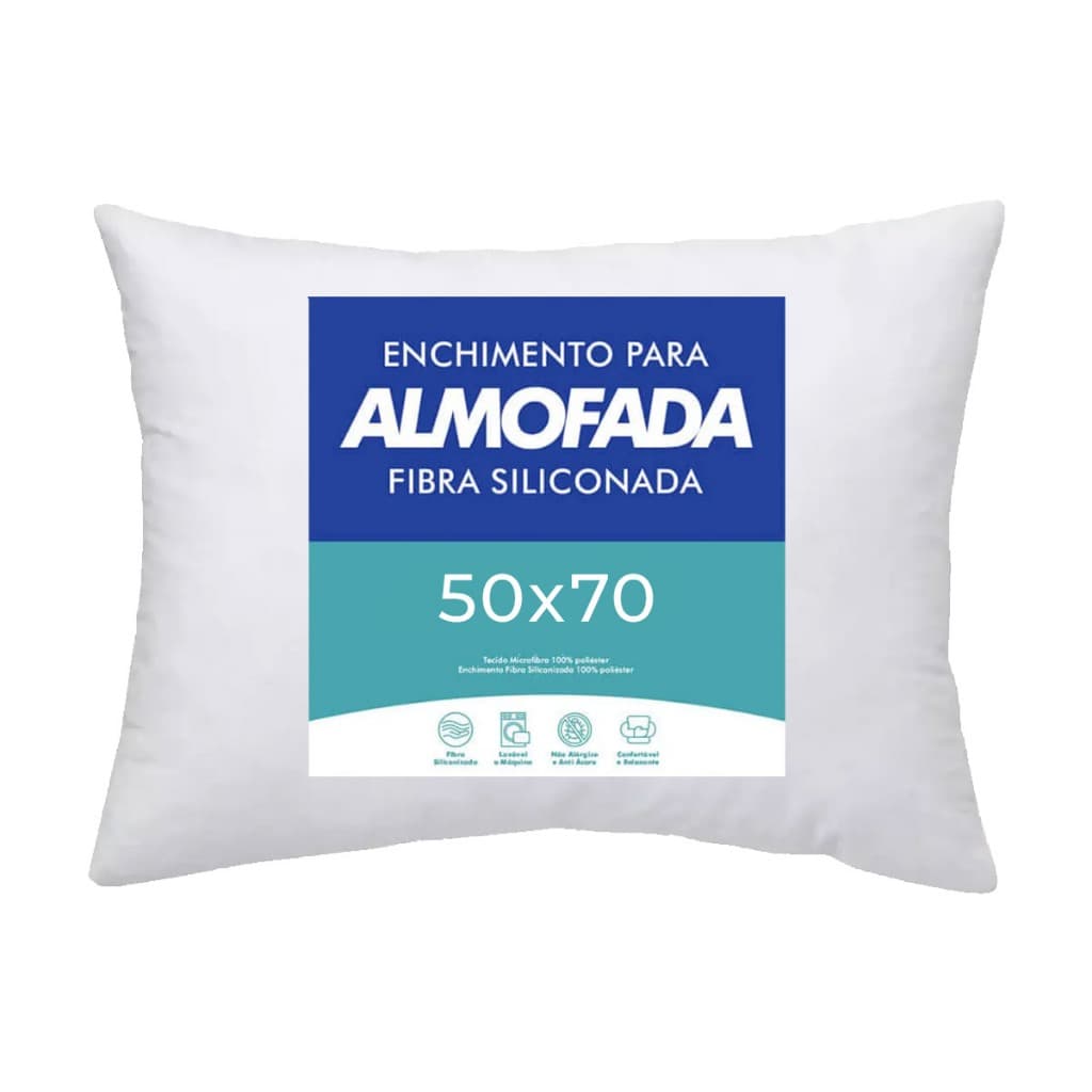 Enchimento Almofada Refil 50x70 Travesseiro