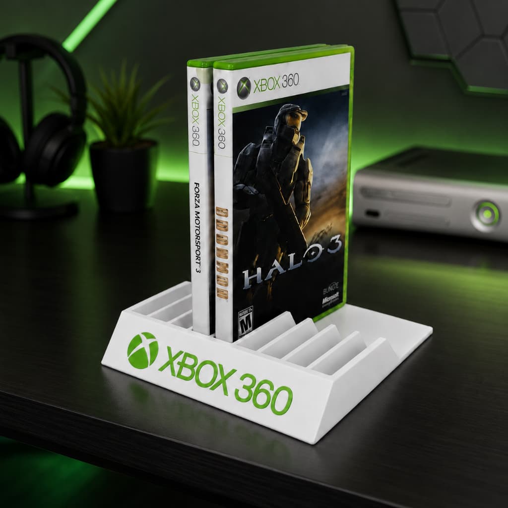 Expositor de Jogos xbox-360 / Capacidade para 10 Jogos /  Suporte