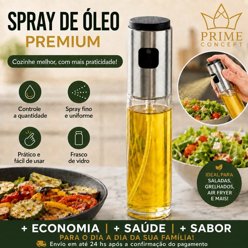 Pulverizador de Azeite de Oliva em Spray Vinagre de Vidro Pronto Para Entrega