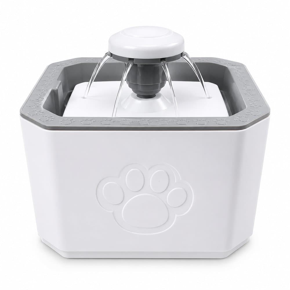 Fonte Bebedouro Automático para Cães e Gatos 2,5L – 3 Modos de Água, Filtro Triplo e USB