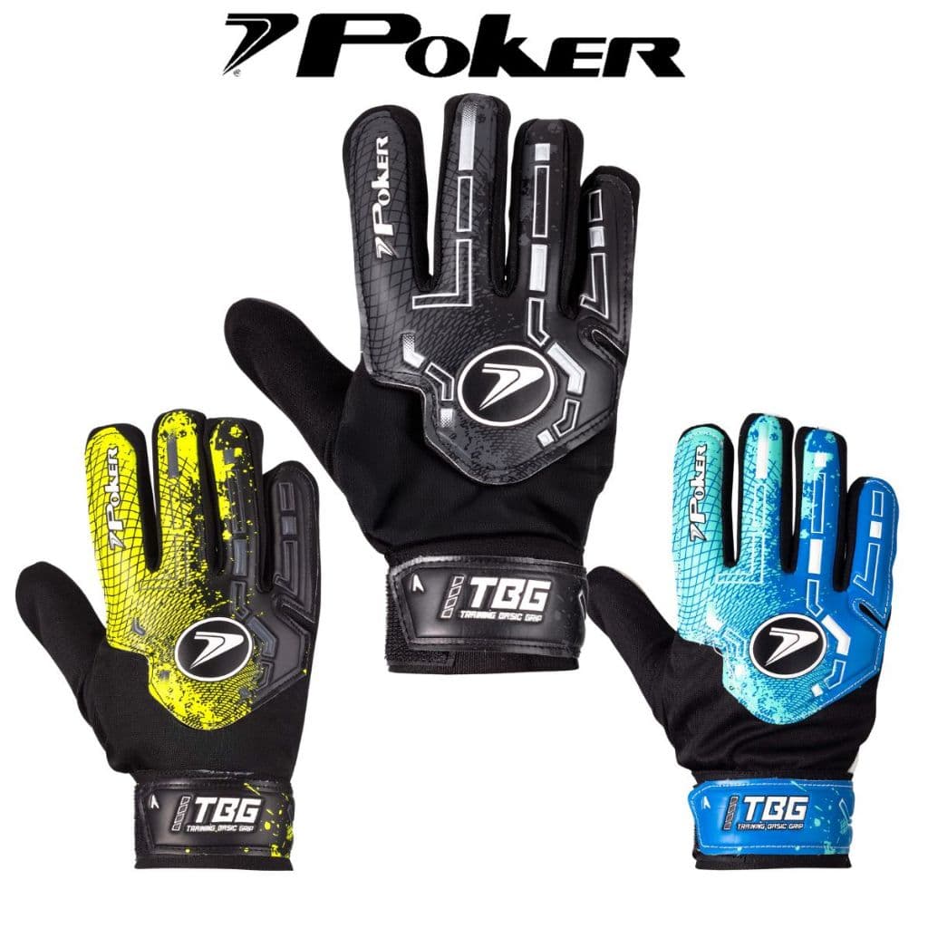 Luva De Goleiro Profissional Adulto Poker Trainning Original Várias Cores