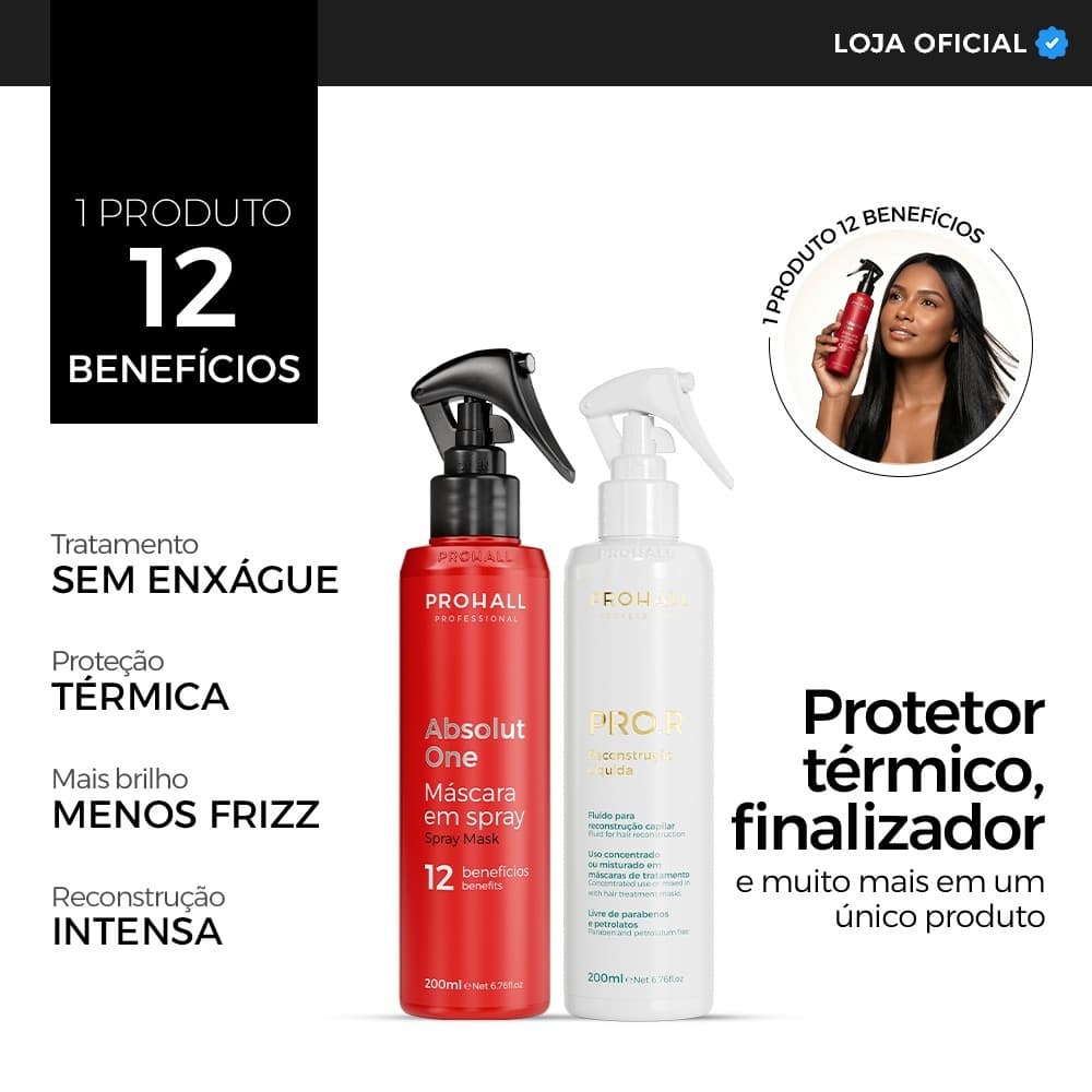 Kit Pro.R + Absolut One 12 Benefícios