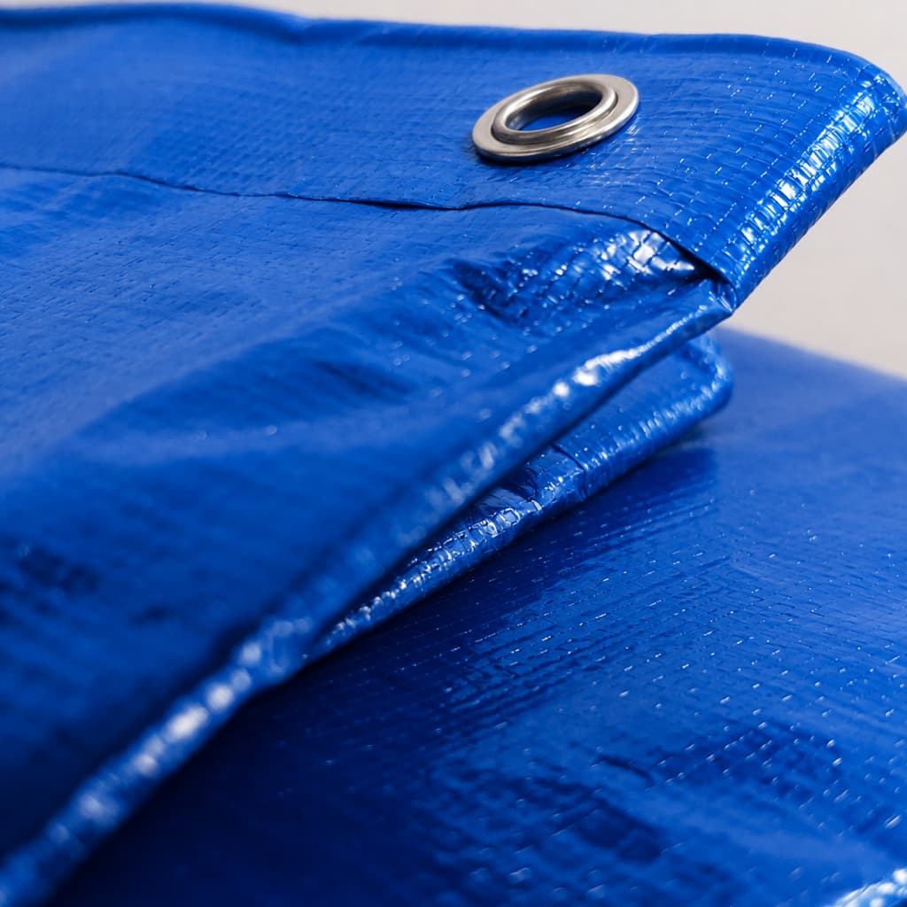 Lona Leve Mil Impermeável Azul 3x5m Com tratamento UV 150 Micras- Primelonas